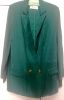 Adult Female Costumes to Hire - Bottle Green Blazer - LADIES - S-M